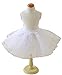 Sweetdress Kids Ball Gown Lace Edge Flower Girl Crinoline Petticoat Skirt Slips (One Size, White)