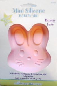Mini Silicone Bakeware Bunny Face