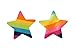 4 Pairs Colorful Five Star Adhesive Nipple Covers Pads Disposable Sticker Pasties