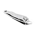 Footful Slanted Edge Stainless Steel Nail Clippers Fingernail Toenail Clippers---Silver