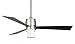 Fanimation Zonix - 54 inch - Satin Nickel with Cherry/Walnut Reversible Blades and Wall Control - FP4620SN