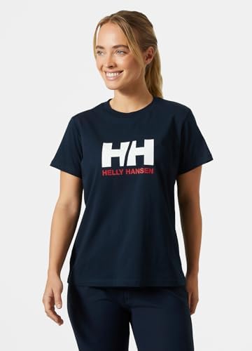 Maglietta con Il Logo W HH 3.0 Donna, Blu Navy, M
