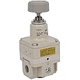 Fevas SMC Type Precise Reducing Valve Air Pressure Regulator Precision Regulator IR2000-02 IR2010-02 IR2020-02 - (Color: IR2020-02)