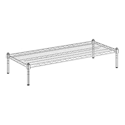 Zedfire 18" x 42" x 8" Chrome Wire Storage