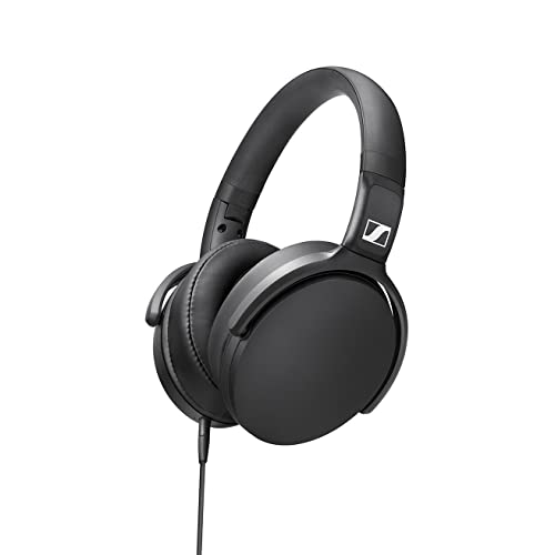 Hd 400S Cuffia Microfonica Circumaurale Con Comandi Remoti, Jack 3,5 Mm, Nero, Cablato