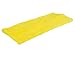 Quickie Floor Mop Microfiber Replacement Head/Refill, Machine Wash, Yellow, Compatible with Quickie Mop for Hardwood/Tile/Laminate Floors