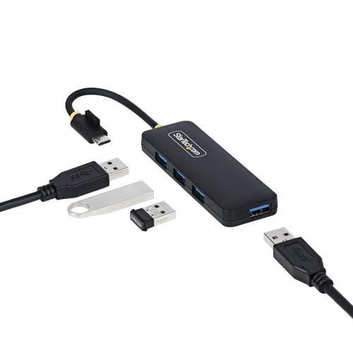 StarTech 4-Port USB-C Hub 5Gbps with 4x USB-A, Mini (H5C4A-USB-HUB)