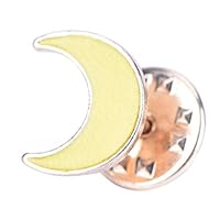 duotanyi Cartoon Enamel Moon Alien Planet Badge Collar Lapel Brooch Pin Clothes Jewelry, Novelty, Eye-catching, All-Match, Fine Workmanship Moon