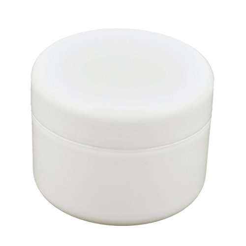 uxcell Plastic Women Makeup Cosmetic Empty Jar Pot Face Cream Skin Lotion Moisturizer Bottle Container
