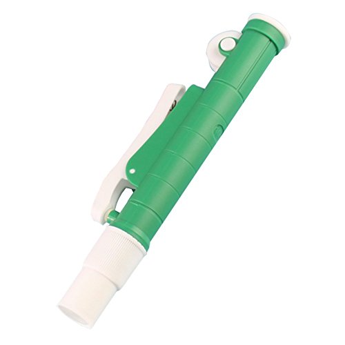 Set of 3 Pipette Pumps: 25mL, 10mL, 2mL (red, green, blue)