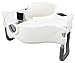 Vaunn Medical Elevated Raised Toilet Seat & Commode Riser with Removable Handles and Locking Mechanism, White