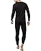 LAPASA Men's Heavyweight Thermal Underwear Long John Set Fleece Lined Base Layer Top and Bottom M24