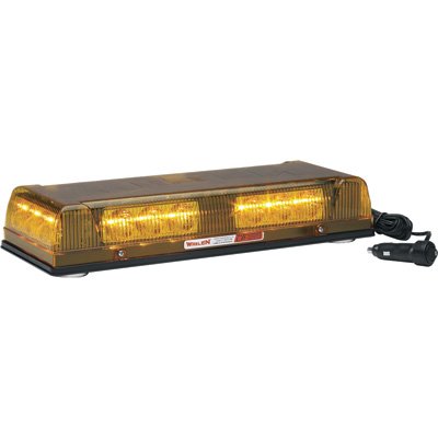 Whelen Engineering Responder LP Mini Lightbar - Magnetic Mount, Amber, Model# R1LPMA