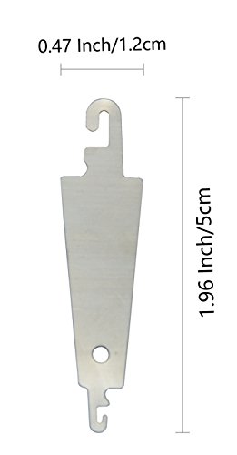 Ancefine Needle Threader for Large Eye Needles,50-Pack