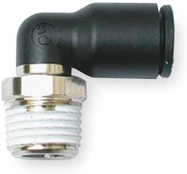 Legris Male Elbow,90 Deg,1/4,MNPT x Tube,PK10, 3109 56 11