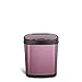 NINESTARS DZT-12-13P Automatic Touchless Infrared Motion Sensor Trash Can, 3 Gal 12L, (Oval, Black/Purple Lid)