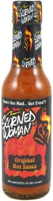Scorned Woman Hot Sauce, 5-ounce Glass (Pack of 3)