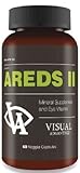 AREDS 2 Formula for Eye Health - 180 count - Based on the AREDS 2 Study - For Age Related Macular Degeneration (AMD)