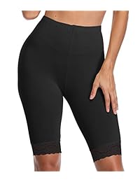 Pantalones cortos de algodón para dama (talla grande)