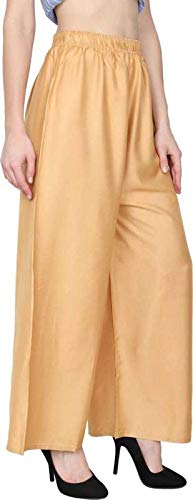 nakoda creation women's rayon plazzo pant