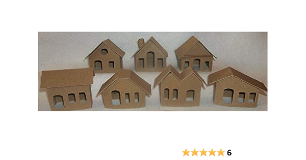 miniature cardboard house kits