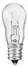 Philips 416693 6-Watt S6 Candelabra Base Indicator Light Bulb, 2-Pack