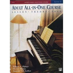 Photo 1 of Alfred's Basic Adult All-in-One Piano Course - Level 2