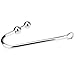 AKStore Steel Stainless Anal Hook Fetish Bondage Hook Sex Toys Steel Anal Plug Rope Hook Bondage with Solid Anal Ball Sex Games Unisex Fetish Toy for Lovers(2 Balls)