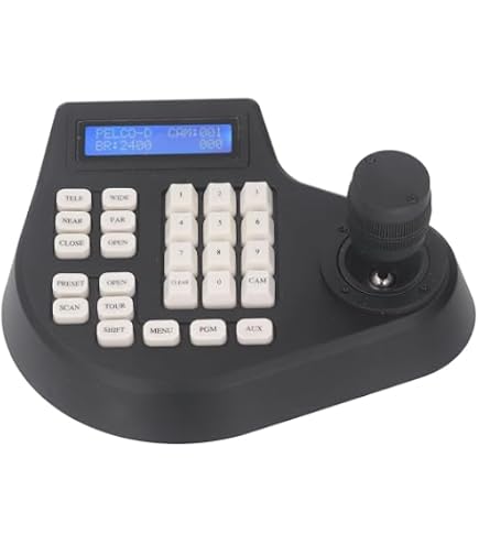 Amazon.com : CCTV Joystick Keyboard Controller LCD Display 4D