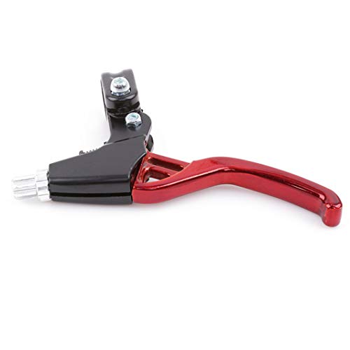 YouCY 1 Pair Brake Handle Mountain Road Bike Brake Lever Bicycle Brake Lever Set Hand Brakes for Bike Cycling Brake Level Handles,Red - Thumbnail 3