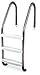 SWIMLINE HYDROTOOLS Stainless Steel Pool Ladder – Heavy Duty Swimming Step Accessory, In-Ground, 52.5