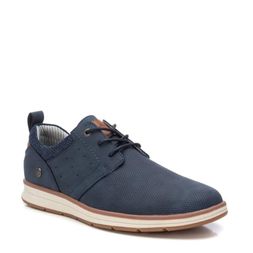 - Chaussures Homme Bleu Marine - Chaussures Confortables et polyvalentes - Mode décontractée - Modèle 17253103 (Taille43)