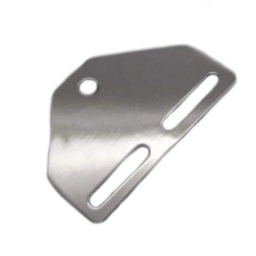 Motorcycle Bottom Mount Headlight Head Light Lamp Bracket Adapter for Harley Honda Kawasaki Honda Suzuki Cruiser Chopper Touring Custom XL (Chrome)