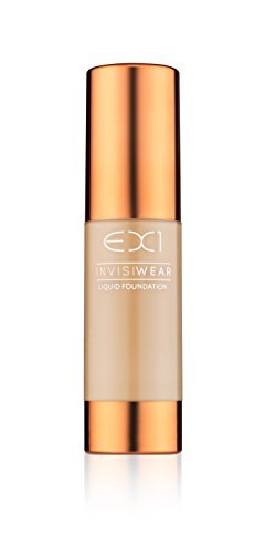 EX1 Cosmetics Invisiwear Liquid Foundation 6.0 - Oil and Fragrance Free, Dermatologically, Clinically Tested