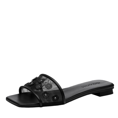 CAS48 BLK 11 B Tea Rose MESH SNDL Black 11 B