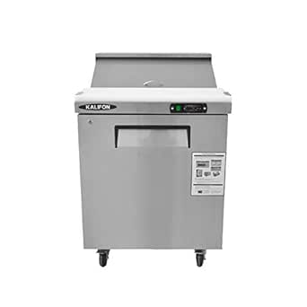 Amazon.com: kalifon Commercial Sandwich Salad Prep Table 7 ...