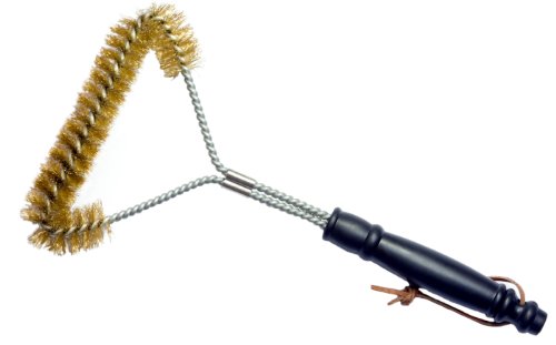 Grill Brush - 12 Inch, Brass Bristle Wire