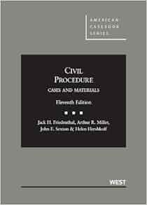 Civil Procedure Cases And Materials 11th Edition