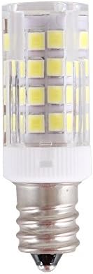 E12 LED Bulb 5000K, 4W E12 Candelabra Base, C7 T6 T7 T8 110-130V for Exit Picture light/ Chandelier/ Ceiling Fan