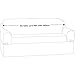 Maytex Piped Suede 2-Piece Slipcover Sofa, Flax