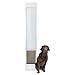 PetSafe Freedom Aluminum Patio Panel Sliding Glass Dog and Cat Door, Adjustable 76 13/16 in to 80 11/16 in - Large-Tall White Pet Door primary