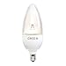 Cree BB13-03527OMC-12DE12-1C600 TW Series 40W Equivalent Candelabra Decorative Dimmable LED Light Bulb (9-Pack), Soft White
