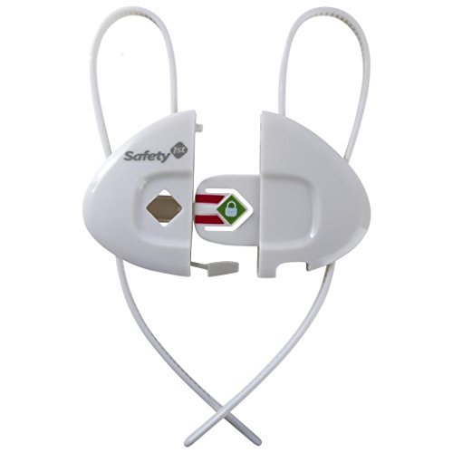 Safety 1st Cabinet Lock White Clamshell 2 / Pack