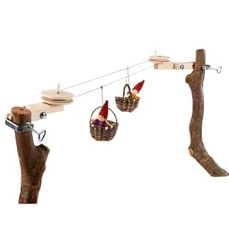 Spielzeug Kraul Kraul Körbchen-Seilbahn Grundkasten