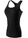 NELEUS Women's 3 Pack Compression Athletic Tank Top for Yoga Running,Black,Red,Rose,EU L,US M