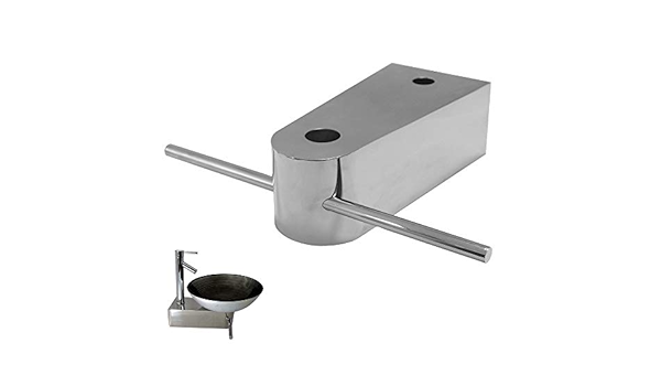 ZOVO W321 Soporte de pared / estante para lavabo de vidrio ...