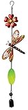 Sunset Vista Designs Metal and Colored Glass Dragonfly Garland