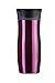 Contigo West Loop Autoseal Travel Mug, Stainless Steel Thermal Mug, Vacuum Flask, Leakproof, Coffee Mug with BPA Free Easy-Clean Lid, Raspberry, 470 ml