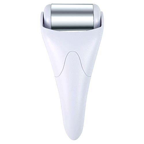 Ice Roller for Face and Eyes - Prevent Wrinkles,Shrink Pores,Eliminate Edema,Relieve Pain,Skin Care Products (White)