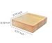 Abbaoww 100 Pcs Wood Blank Letter Tiles Unfinished Blank Wood Squares for Craft, Decoration, Altered Art and Laser Engraving Carving